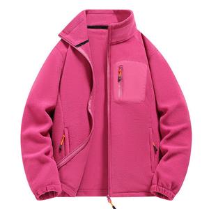 Veste d'extérieur en polaire respirante imperméable coupe-vent pour homme, chaude, hiver, fermeture éclair, mélange de coton doux, équipement de randonnée - Product Image 3