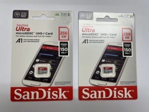แซนดิสก์อัลตร้า 100% ต้นฉบับ SDSQUAC-256G-GN6MN ไมโครการ์ดหน่วยความจํา U1/A1 256GB