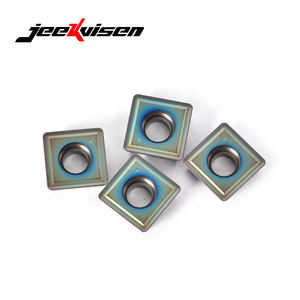 Plaquettes en carbure de tungstène CNC de haute qualité SPMG140512-TG JS115P, plaquettes de perçage rapides pour perceuse à taraud de type SP - Product Image 2