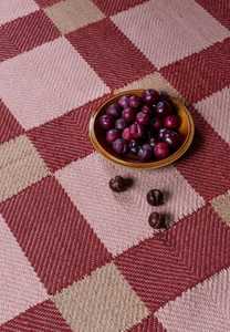 พรมถัก evelina Kroon ลายพลัมพรมปอกระเจาดีไซน์เนอร์ทอมือขนสัตว์พรมปูพื้นหลากสีทันสมัยสำหรับห้องนั่งเล่นโรงแรม - Product Image 3