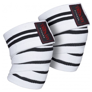 Custom Logo <b>Knee</b> Wraps Fitness Sports Gym Breathable <b>Elastic</b> Compression Wraps for Weightlifting Powerlifting Protection - Product Image 5