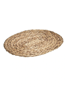 Oval Water Hyacinth Placemats Eco friendly products Made in Vietnam <b>Table</b> decoration Woven Placemat Wholesale - Product Image 1