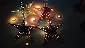 Faroles de Papel Multicolores, Luces de Navidad y Decoraciones Navideñas, Decoración para Bodas, Festivales y Fiestas - Product Image 2