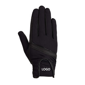 Guantes profesionales antideslizantes transpirables para montar a caballo de cuero genuino para el invierno disponibles a precio mayorista - Product Image 2