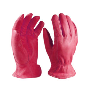 Vêtements de travail en cuir de vachette souple Gants de conduite Gants de sécurité de jardinage industriel confortables Personnaliser Logo Protection des mains - Product Image 4