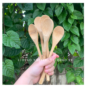 Vente 2025!!! Ensemble de couverts en bois réutilisables naturels artisanaux Ensemble de couverts réutilisables en bambou à bon prix au Vietnam - Product Image 2