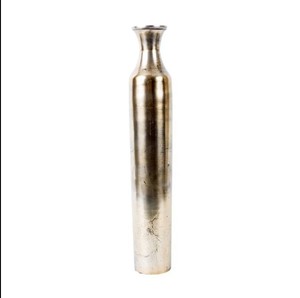 Vase en métal fait main de conception de luxe en nickel fini vente chaude Vase à fleurs décoratif de table pour le décor de chambre à coucher de salon - Product Image 6