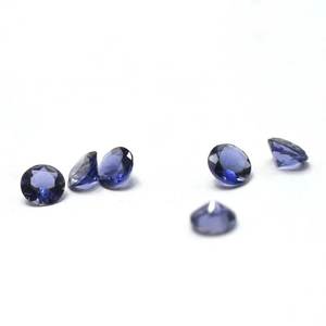 Hecho a mano, la mejor calidad, 4mm, iolita Natural, piedras preciosas sueltas, brillo de Color fino, corte facetado redondo para la fabricación de joyas - Product Image 5