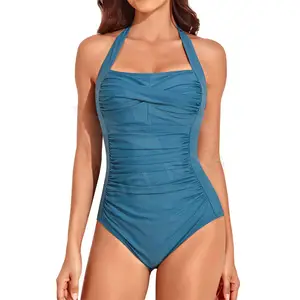 Vêtements pour femmes Ensemble de natation professionnel sans manches pour femmes de haute qualité personnalisé meilleur design - Product Image 1