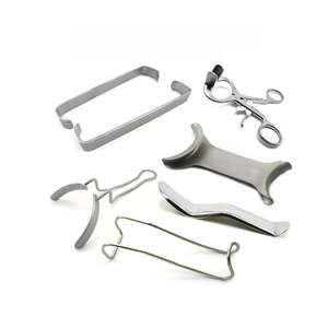 Surgical Dental Cheek & Lip Orthodontic Stainless Steel Manual <b>Mouth</b> <b>Opener</b> Retractors Instrument Set by MEDZORA SURGICAL - Product Image 1