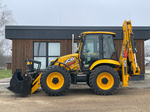 Minicargadora JCB 4CX PRO AEC, MINICARGADORA frontal, componentes de núcleo de cargador frontal, motor, bomba, cojinete de engranaje, fabricado por PLC, Huade - Product Image 2