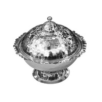 Speisewärmer in Goldfarbe aus Metall, Chafing Dish mit ansprechendem Design, Chafing Dish in individueller Größe und Form.