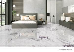 Design moderne de carreaux de sol en porcelaine émaillée polie de 600x1200mm avec fonction de finition mate Dalle rustique Sol en marbre pour la maison - Product Image 4