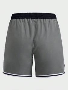 Shorts Deportivos de Algodón 100% Personalizados al por Mayor para Hombre, Shorts de Baloncesto con Bolsillos con Cremallera - Product Image 2