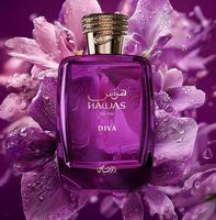 Parfum HAWAS DIVA 100ml par Rasasi Original Dubaï Arabe Longue Durée Eau de Parfum pour Femmes