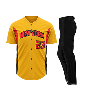 Uniforme de baseball cousu personnalisé de haute qualité 100% maillots de baseball Brewe vierge en polyester pour hommes - Product Image 3