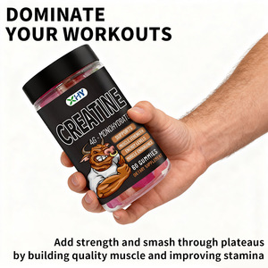 Supplément de sport OEM monohydrate de créatine Gummies pour la croissance musculaire et l'énergie pour adultes maintenant des suppléments - Product Image 4
