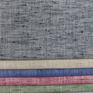 Tela con Sensación de Lino Más Vendida y de Primera Calidad |   Tela de Poliéster y Algodón de 58 Pulgadas de Ancho para Prendas Masculinas y Femeninas - Product Image 1