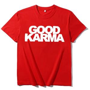 Mode femmes hip-hop Streetwear t-shirts surdimensionné lettre imprimer col rond lâche coton T-shirt mignon femmes haut - Product Image 5