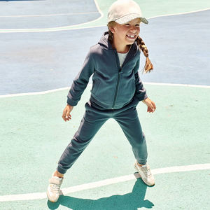 Pantalones Deportivos Casuales al por Mayor para Niños Pequeños/Niños para Correr, Secado Rápido, Algodón/Poliéster/Felpa Ecológicos - Product Image 3