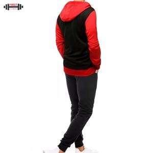 Pantalones de chándal de algodón 100% con logotipo personalizado para hombre, ropa deportiva activa de invierno con capucha, pantalones para correr al por mayor - Product Image 6