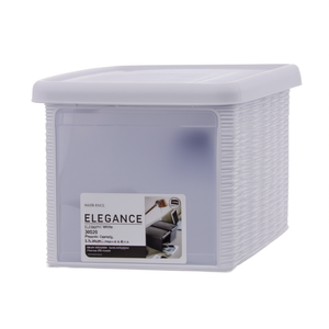 Container (5.5Lt) ELEGANCE White 30020 - Product Image 2