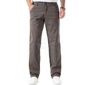 Fait sur mesure de haute qualité hommes pantalons meilleur matériel hommes pantalons vêtements décontractés hommes pantalons tissu de coton léger décontracté personnalisé droit - Product Image 1