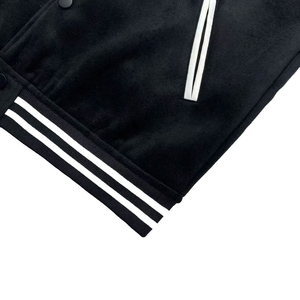 La mejor variedad, chaqueta universitaria corta elegante para mujer, chaqueta universitaria de manga larga de longitud corta, ropa informal, chaqueta universitaria transpirable a prueba de viento - Product Image 4