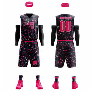 Ensembles de maillots de basket-ball personnalisés Créez votre propre uniforme de basket-ball - Product Image 4