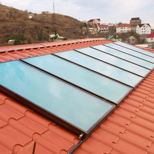 Schwarzes Chrom importiertes Polyurethan (<span class=keywords><strong>Bayer</strong></span>, Deutschland) Kommerzieller großer Flachbildschirm-Solarkollektor - Product Image 2