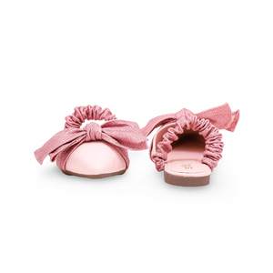 WN5390 Zuecos y mulas abiertos con espalda rosa - Product Image 2