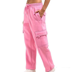 Pantalones Cargo de Invierno Extra Grandes para Mujer, de Primera Calidad, Hechos en Fábrica Profesional, Estilo Urbano, con Múltiples Bolsillos, Pantalones Cargo Holgados - Product Image 1