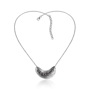 Hot Selling Oxidized Sterling Silver Natural <b>Pink</b> Zircon Gemstone Pendant <b>Necklace</b> Custom Jewelry Manufacturer - Product Image 1