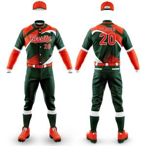2024 High Quality Adult <b>Baseball</b> Uniform & Jersey Breathable 100% Polyester Customizable Sizes & Colors - Product Image 6