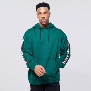 OEM de alta calidad personalizado sudaderas con capucha de invierno de los hombres de gran tamaño de algodón Logo Puff en relieve de peso pesado liso polar invierno Essentials - Product Image 2