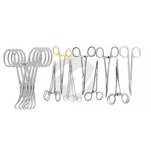 Ensemble de chirurgie par laparotomie pédiatrique 51 pièces Instruments médicaux chirurgicaux médicaux complets Chirurgie pédiatrique réutilisable en acier inoxydable - Product Image 3