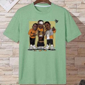 Camisetas gráficas de moda con diseño estampado, camisetas gráficas cómodas para uso diario. - Product Image 4