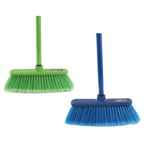 Escoba de Alta Calidad para el Hogar con Cabezal de Cerdas de Plástico Suave y Mango de Plástico, Directo de Fábrica - Product Image 1