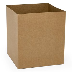 Two-Piece Heavy-Wall Bottom Gift Boxes Square Kraft Paper Rigid Boxes Embossing Recycled Materials 9 Depth for Skin Care Serum - Product Image 3