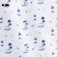 Camiseta Casual de Alta Calidad para Hombre, Corte Ajustado, Talla Personalizada, Transpirable, para Golf, con Estampado de Leopardo, Tejido de Punto Comprimido