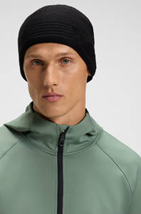 Gorro de punto negro clásico, accesorio esencial de invierno para hombres y mujeres, perfecto para el uso diario y el estilo - Product Image 3