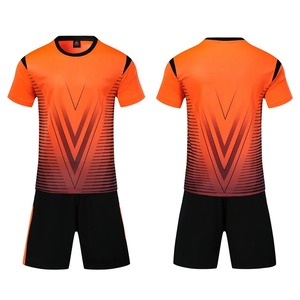 Printed <b>Soccer</b> Jerseys Set for Men Quick Dry 2-Piece Sports Clothes New Season Customized Football Uniform Custom Logo Colors - Product Image 3