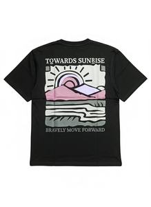 Camisetas de Alta Calidad 100% Algodón Peinado, Estilo Urbano, con Logotipo Personalizado Serigrafiado, Hombros Caídos, para Hombre - Product Image 3