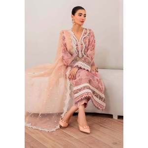 Conjunto de Traje de Gasa Bordado para Mujer SF-705 - Product Image 3