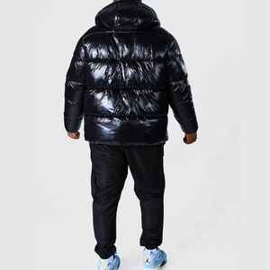 Veste matelassée brillante Veste d'hiver Meilleure vente Fabricant Manches longues Bonne qualité Veste matelassée unisexe authentique pour hommes - Product Image 4