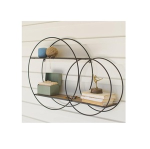 Étagères carrées suspendues flottantes supports muraux montés décoration murale salle à manger chambre décoration créative Vase suspendu mur - Product Image 2