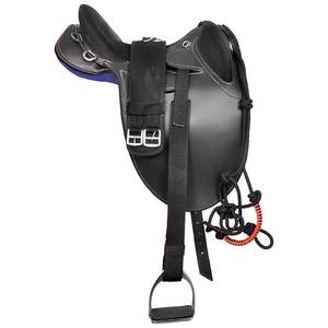 Ensemble de sellerie d'équitation anglaise, équipement d'équitation, selle aspect cuir avec longe et rênes - Product Image 5
