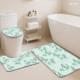 Custom Printed <b>Mat</b> <b>Bathroom</b> Rug <b>Set</b> for <b>Bathroom</b> Non-Slip Shower Curtain Bath <b>Mat</b> - Product Image 2