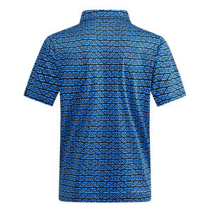 Polo de sublimation 100% polyester chemises à séchage rapide polo haute performance course vêtements de sport logo personnalisé polyester golf - Product Image 2
