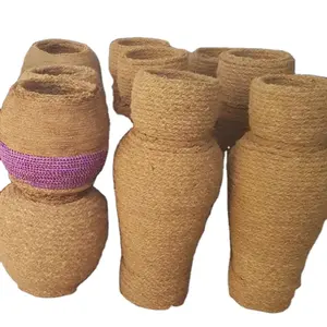 CUERDA COIR más vendida de Vietnam con 100% natural de fibras de coco Bio-degradable ambientalmente hecho en Vietnam